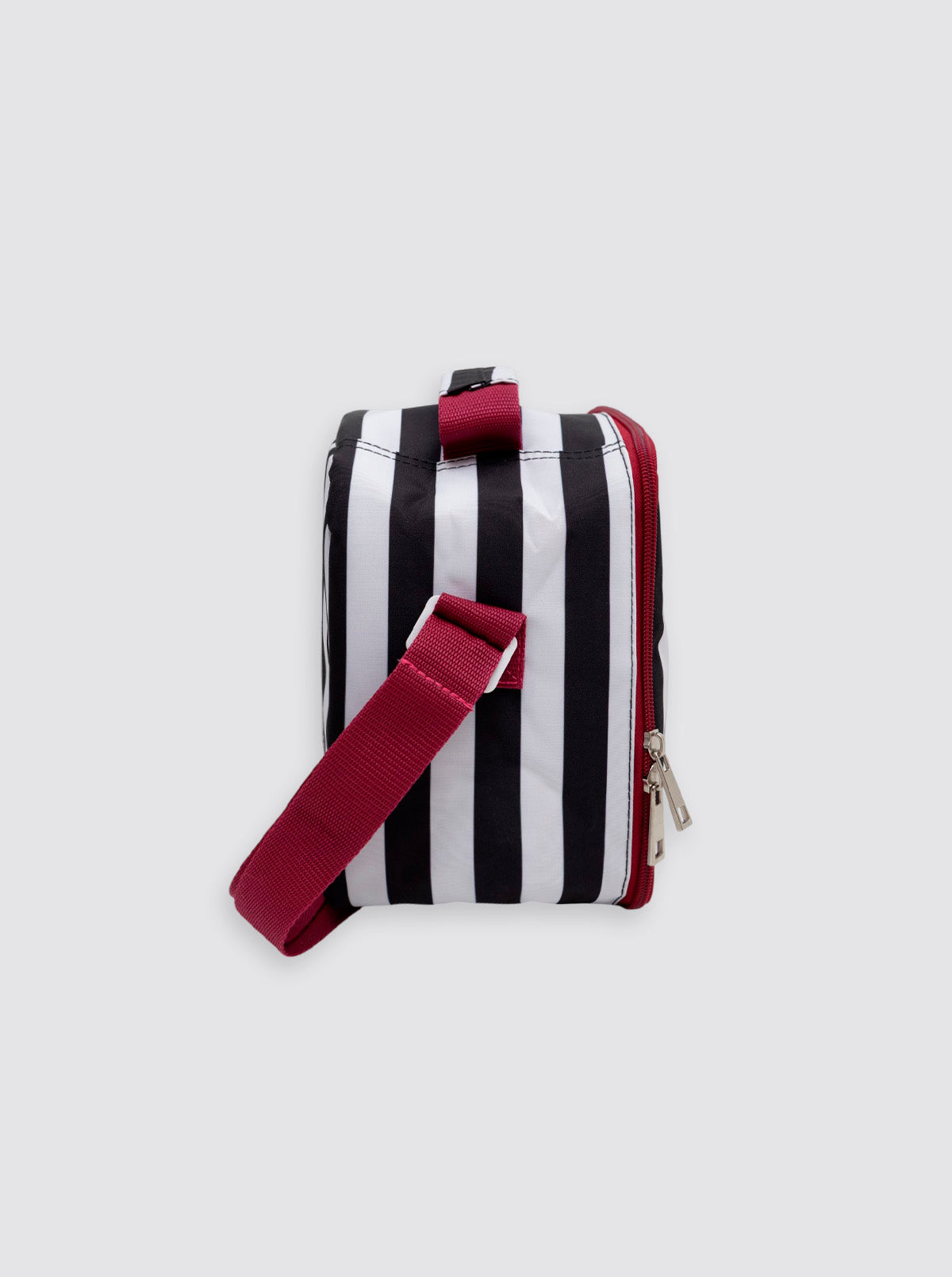 Bolsa Térmica Cuadrada Rayas Negras
