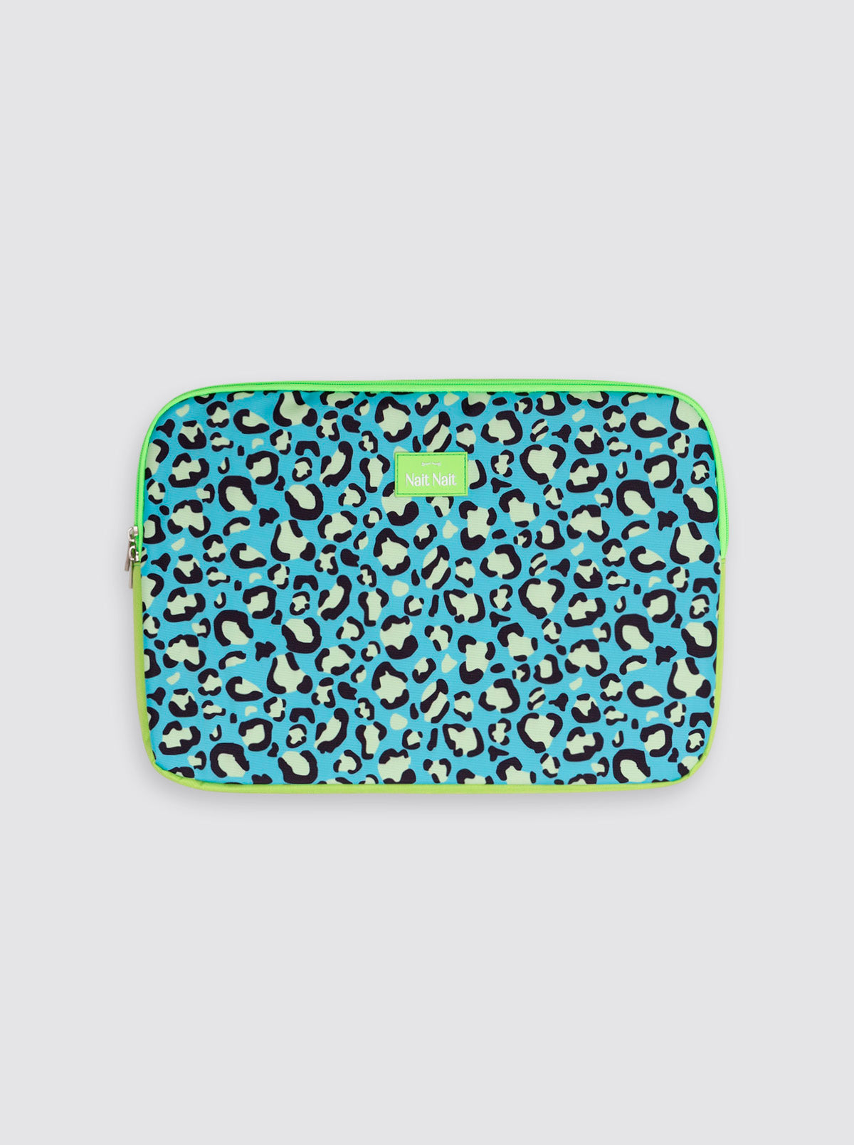 Funda para portátil 15,5" Leopardo Verde Flúor