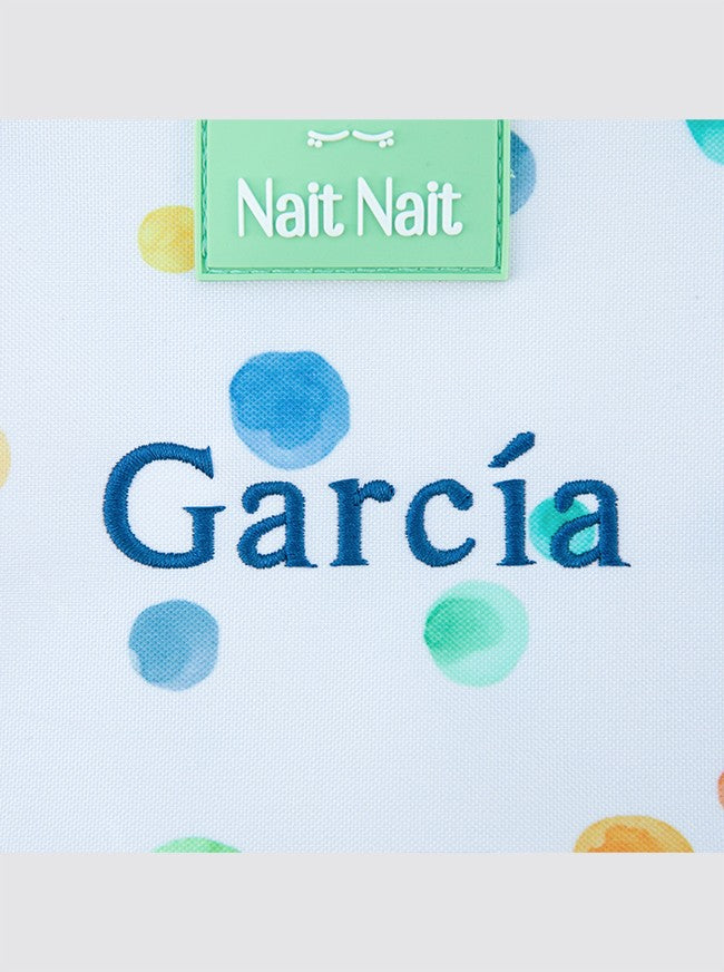 Grand sac à dos à bulles bleu