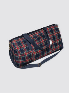 Sac de sport à carreaux