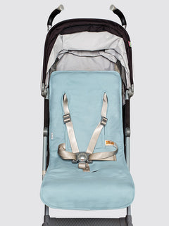 Housse d'été pour chaise légère, piqué vert feuille