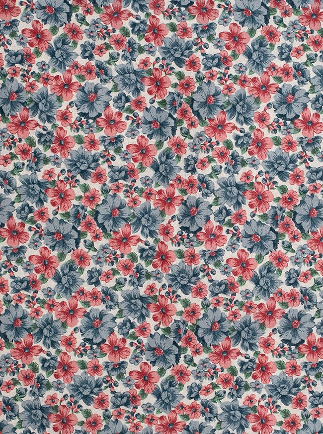 Attache-tétine Collection florale en lin rustique