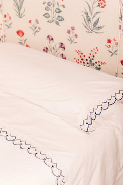 Pipping Blue Sheet Set