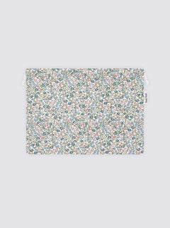 Grand sac Inés à fleurs bleues