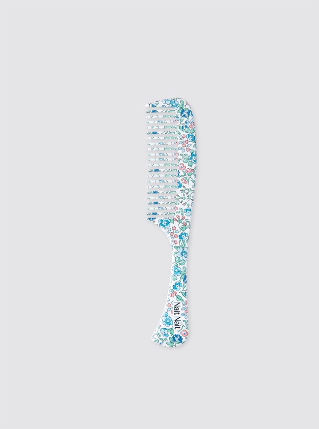 Inés Blue Flowers Separator Comb