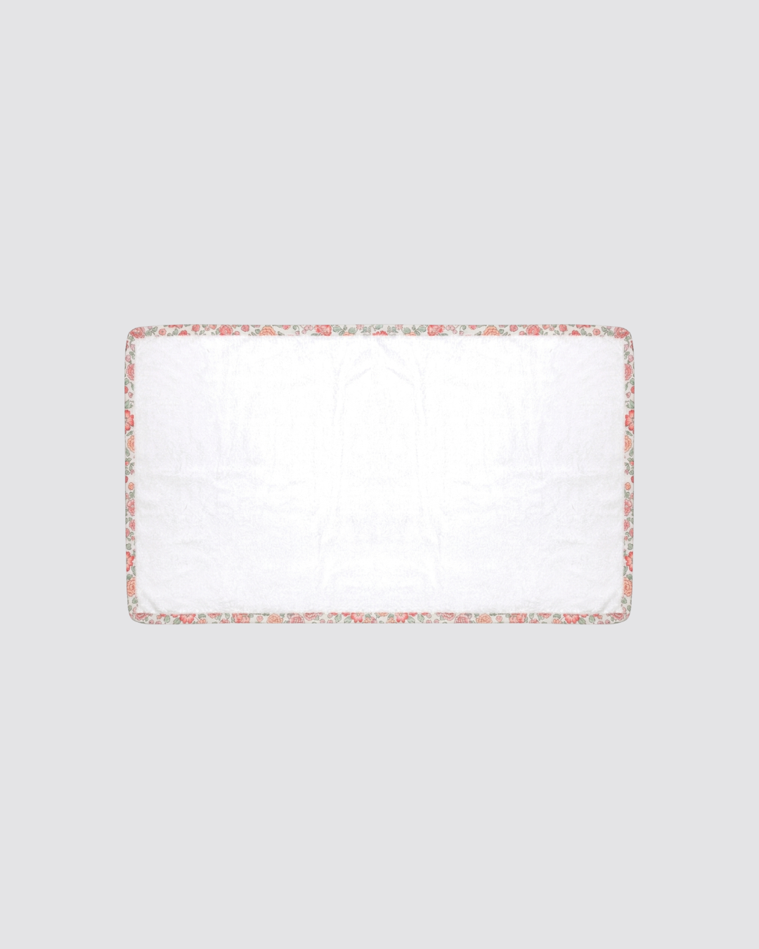Pink Flower Washcloth for Girls
