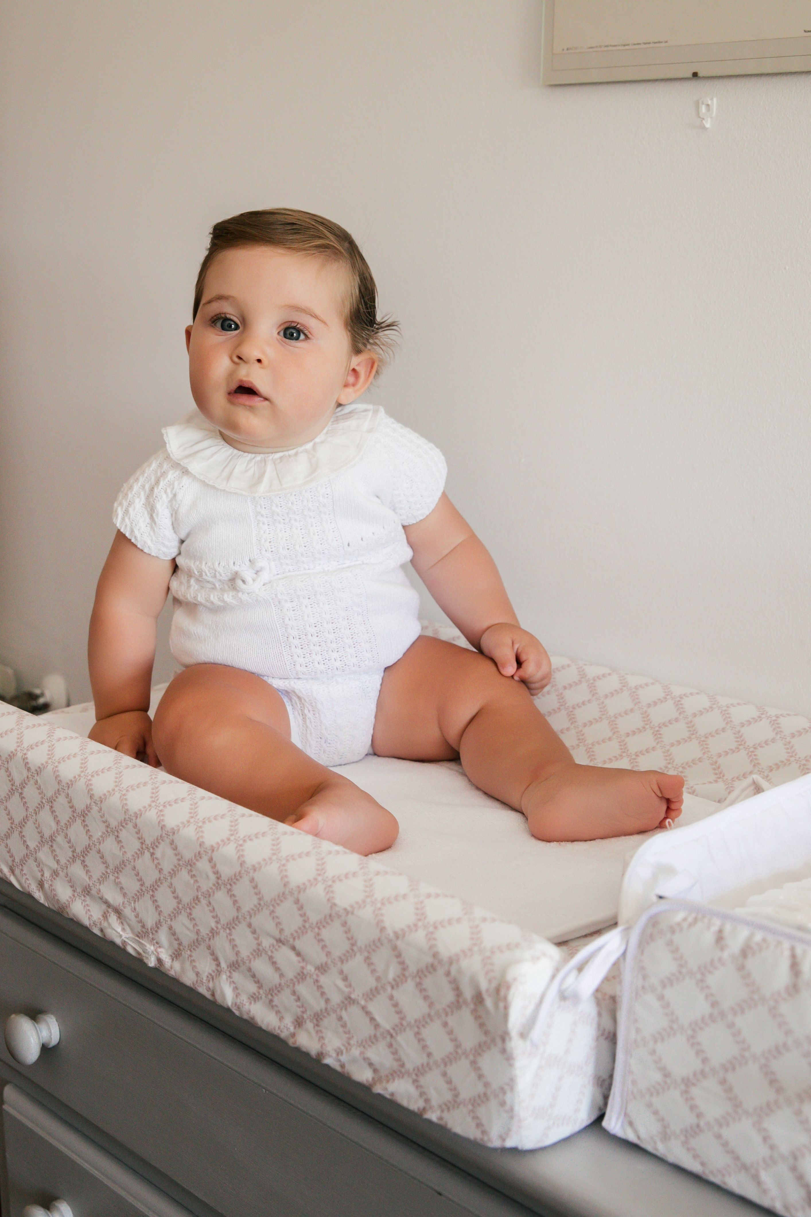 Cambiador de Bebé para Mueble + Funda Atenea Rosa