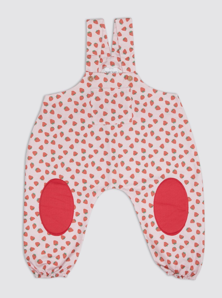 Strawberry Crawling Bib