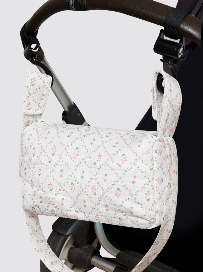 Petit sac à provisions Chloé à motif feuilles