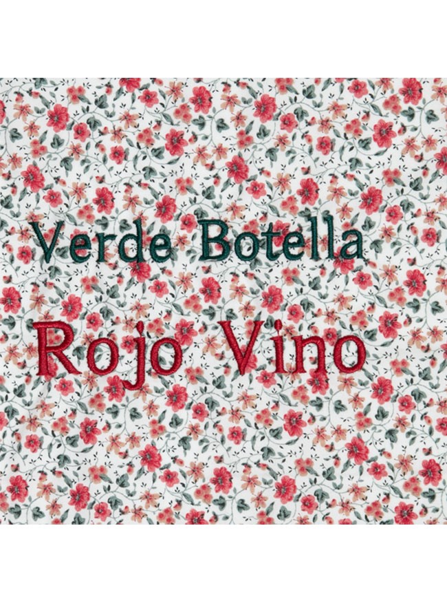 Toalla Maxi Flor Carmín