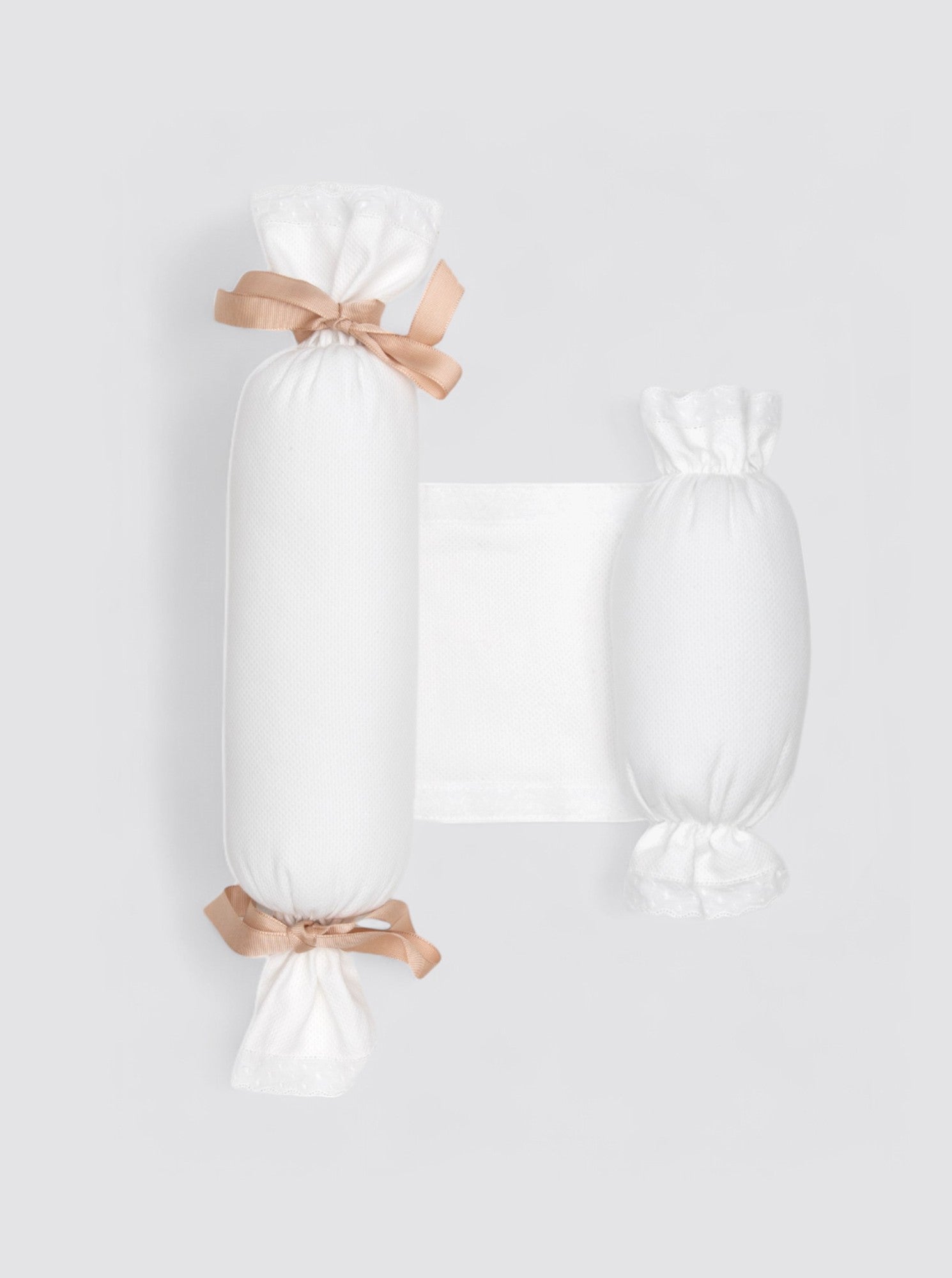 Nano Double Piqué Anti-Roll Cushion - Plain Ribbon