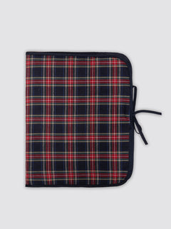 Tartan Clothes Organizer Bag