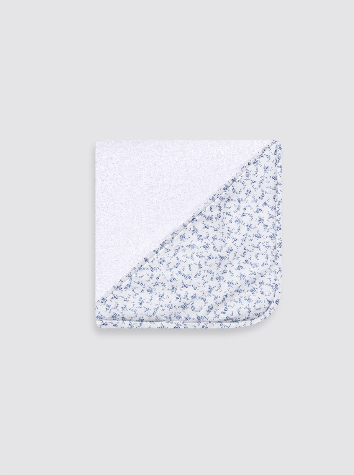 Toalla Baño Bebé Flor Pitiminí Azul