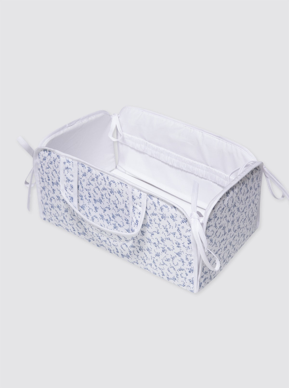 Cesto de Pañales Flor Pitiminí Azul