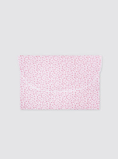 Bolsa de Ropa Pequeña con Tira Bordada Flor Pitiminí Rosa