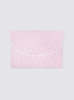 Bolsa de Ropa Grande con Tira Bordada Flor Pitiminí Rosa