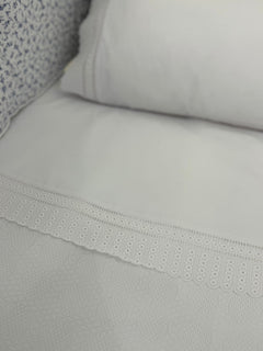 Lucero Maxi Cot Duvet Cover with Piqué Pillowcase