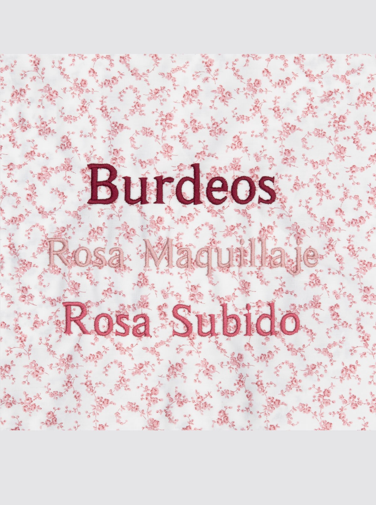 Bolsa de Ropa Grande con Tira Bordada Flor Pitiminí Rosa