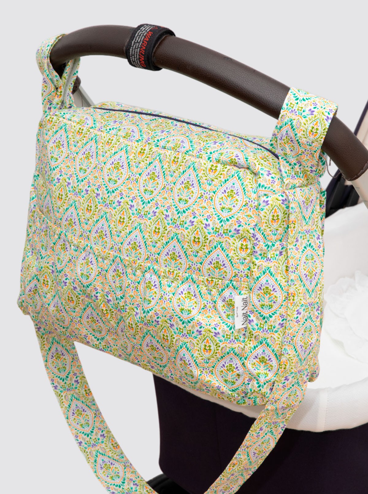 Large Yellow Jaipur Trolley Bag