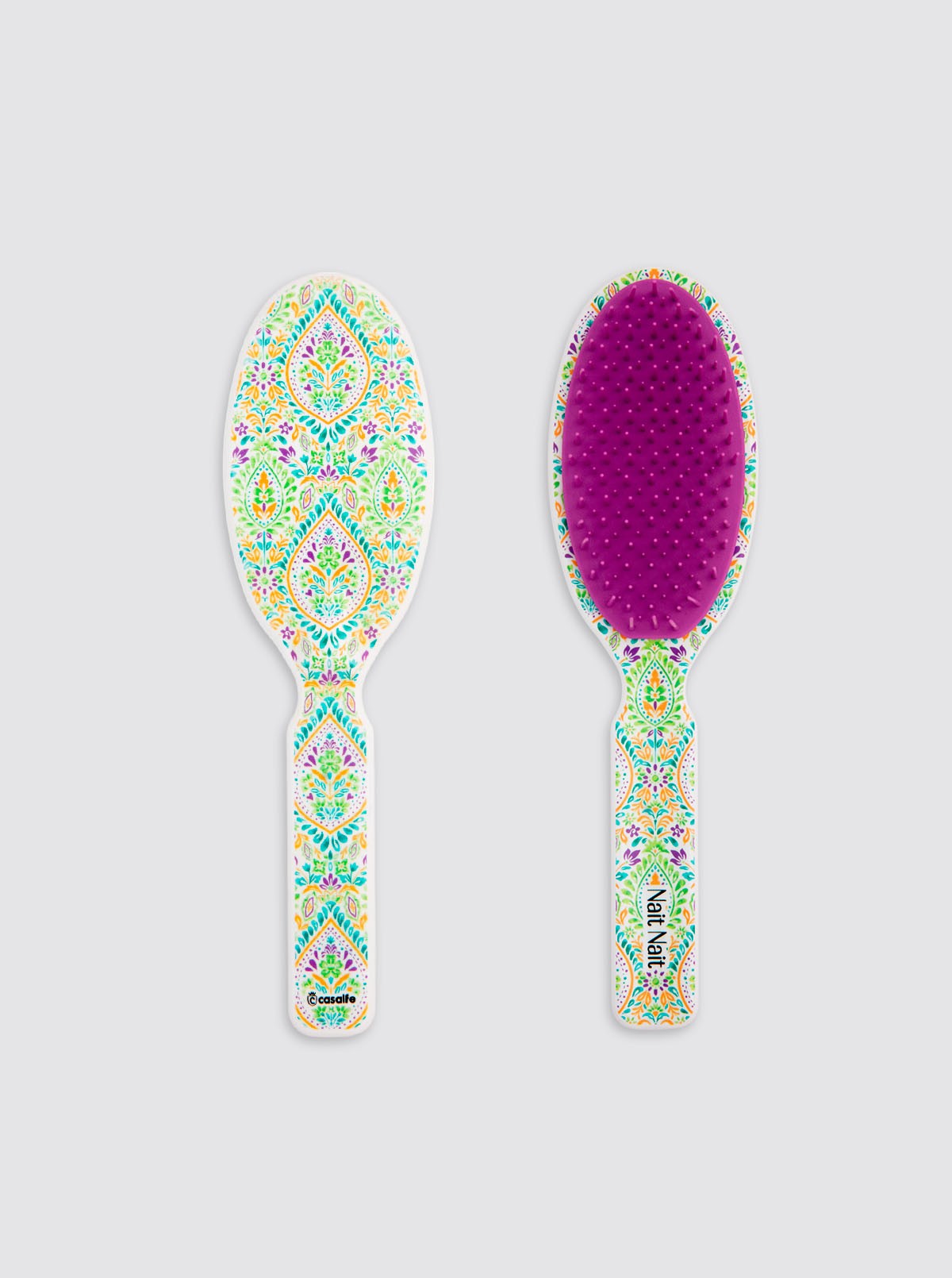 Oval Brush Jaipur Yellow
