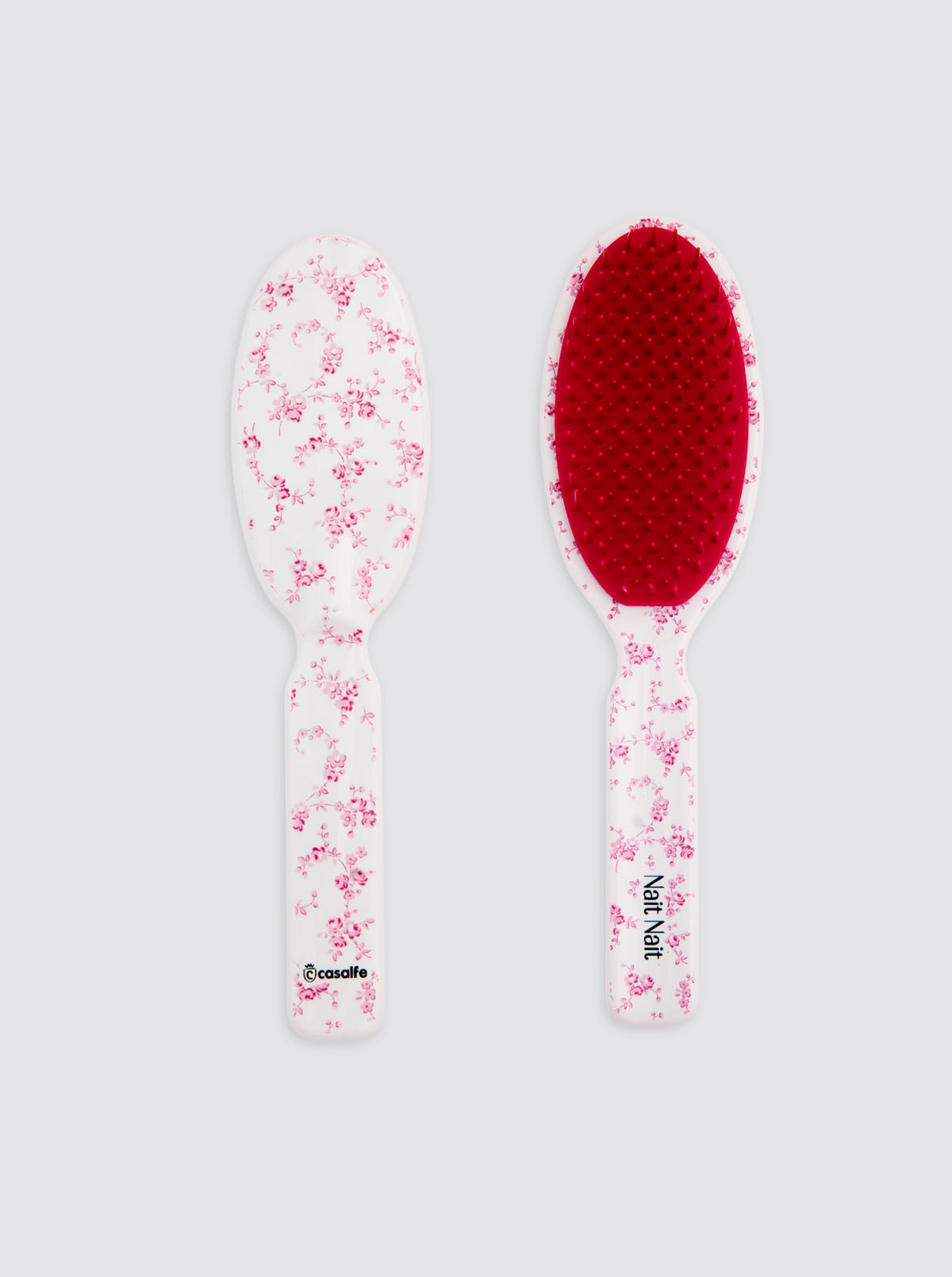 Pink Pitiminí Flower Oval Brush