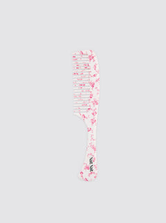 Pink Pitiminí Flower Scalp Comb