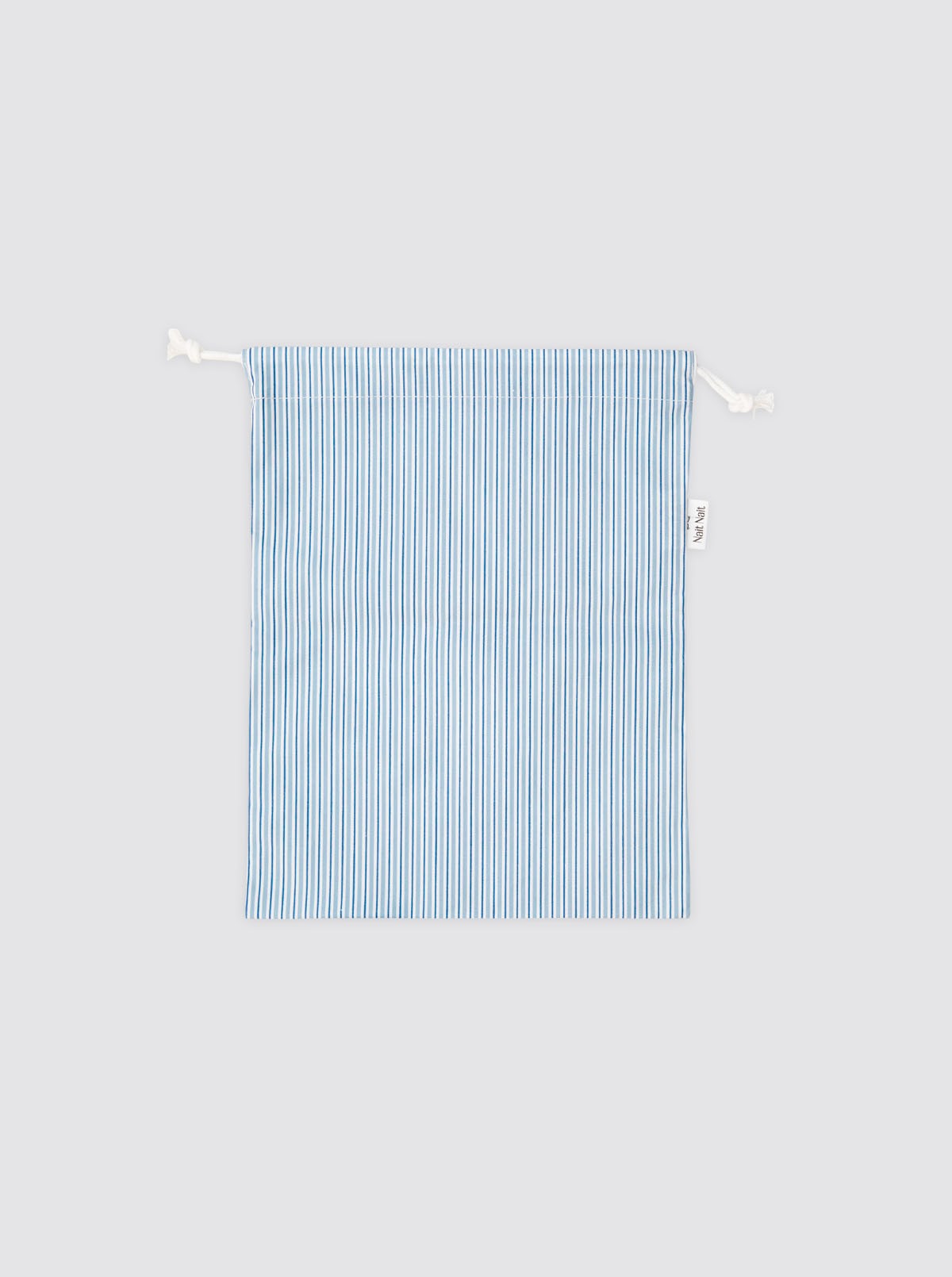 Small Double Blue Striped Bag