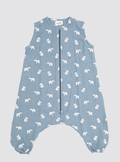 Blue Elephant Bubble Pajamas