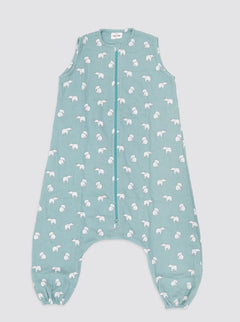 Green Elephant Bubble Pajamas