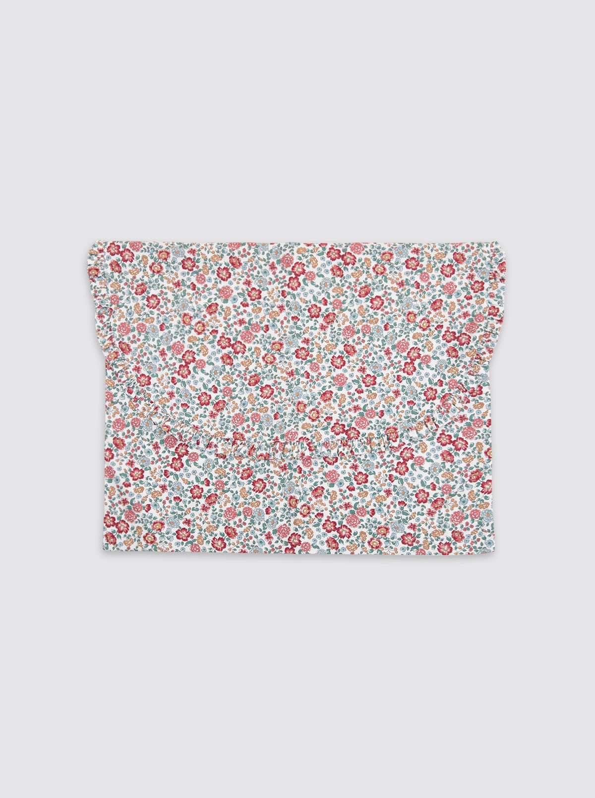 Large Garment Bag Flowers Nina Burgundy