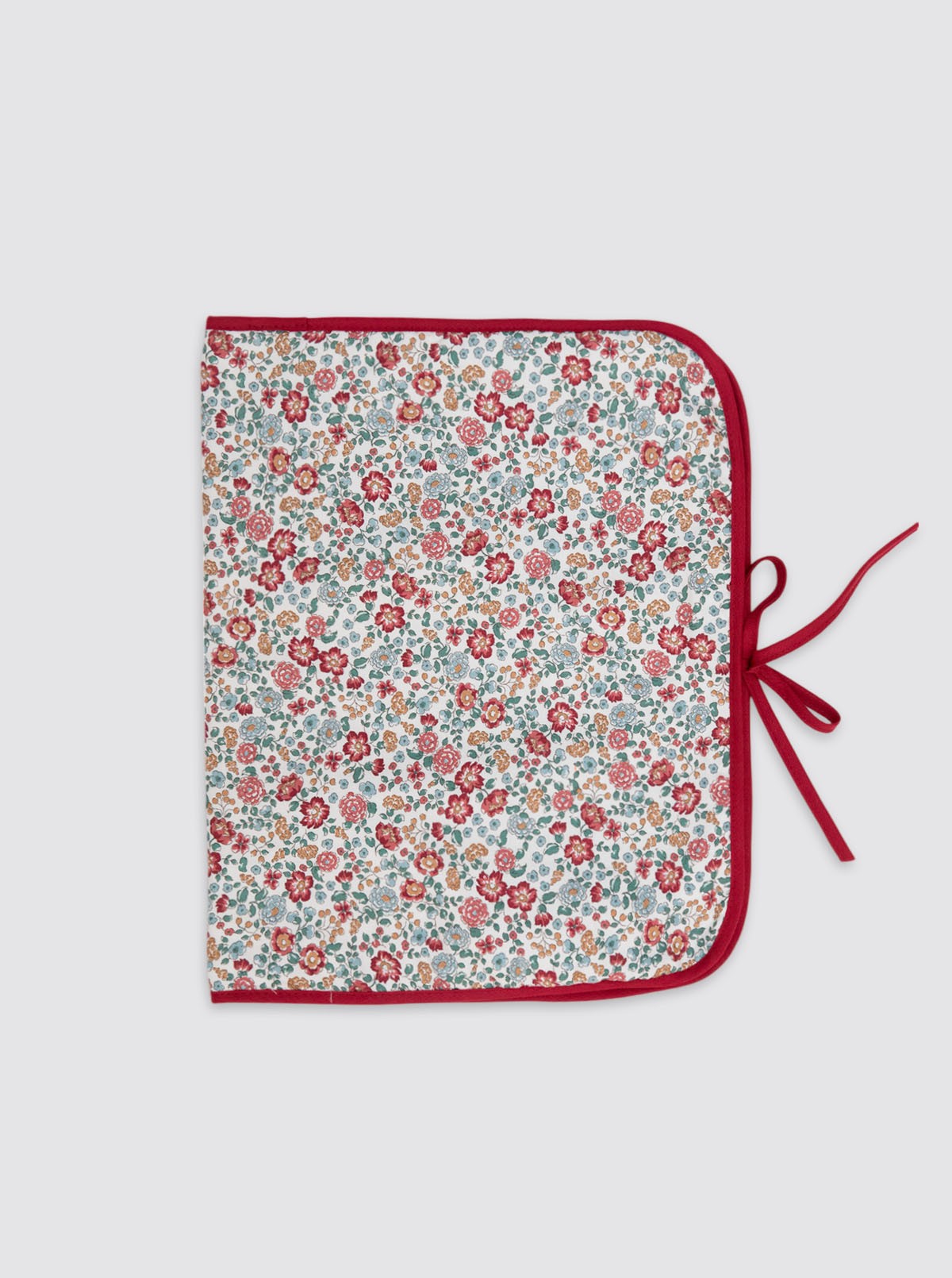 Sac organisateur de vêtements Nina bordeaux à fleurs