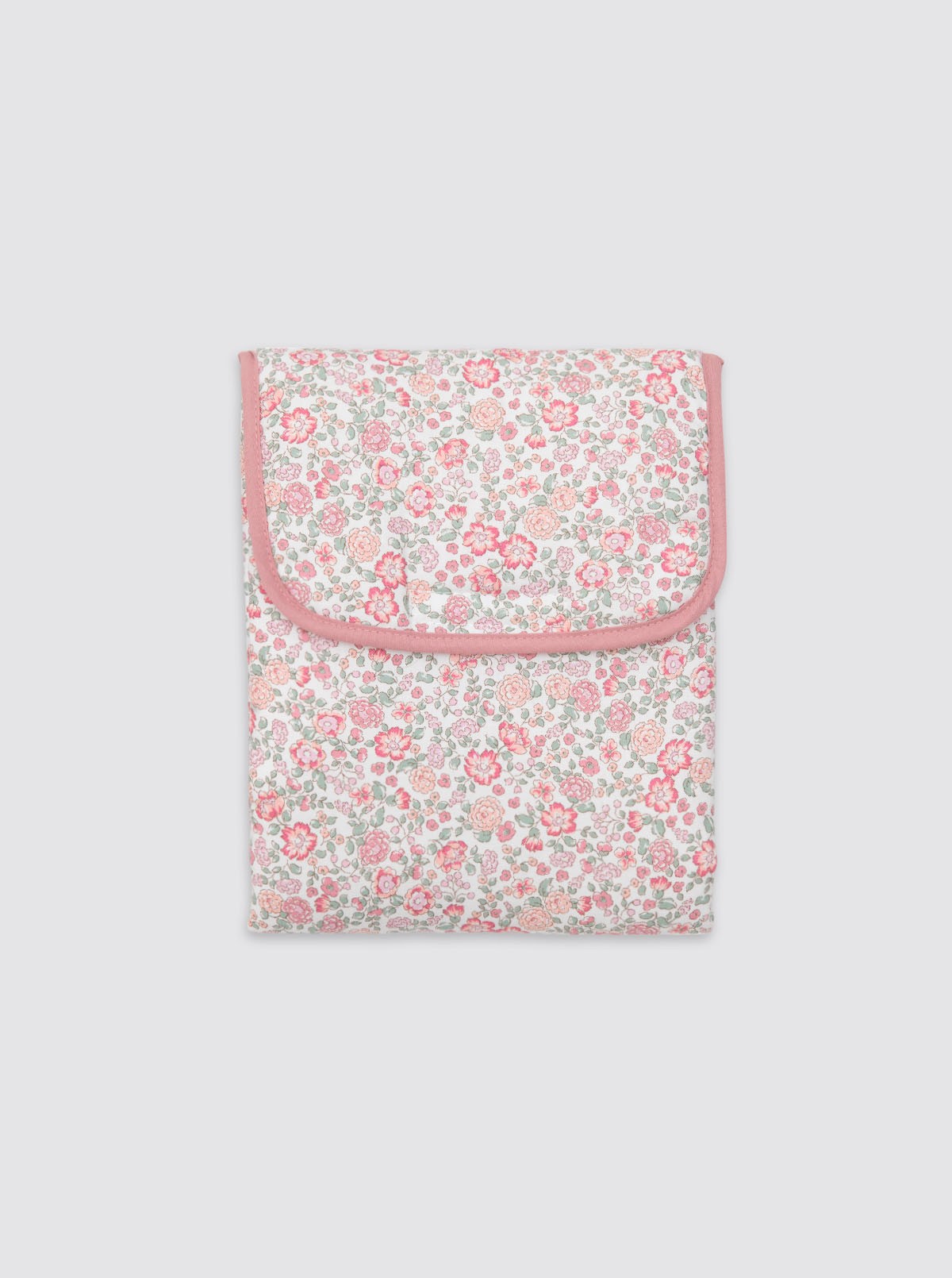 Cambiador con Bolsillos Flores Nina Rosa