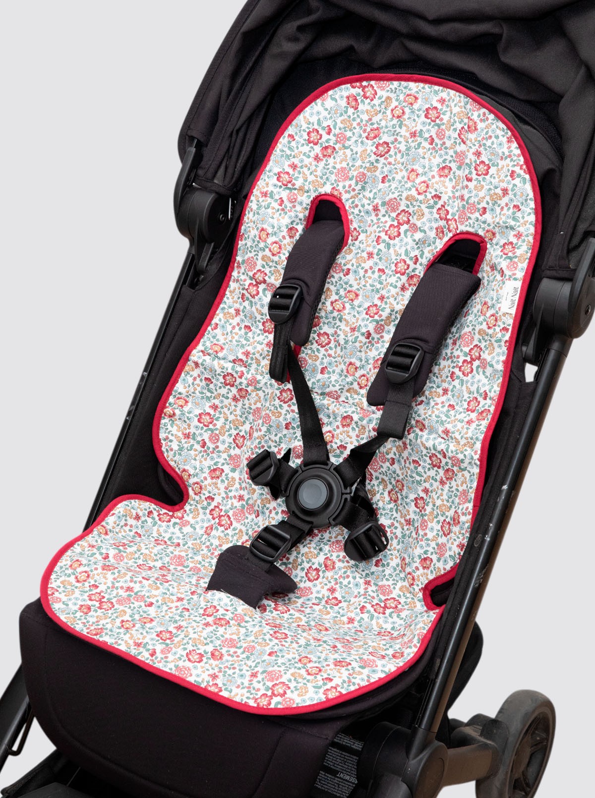 Joolz Aer Chair Summer Cover + Flowers Nina Burgundy