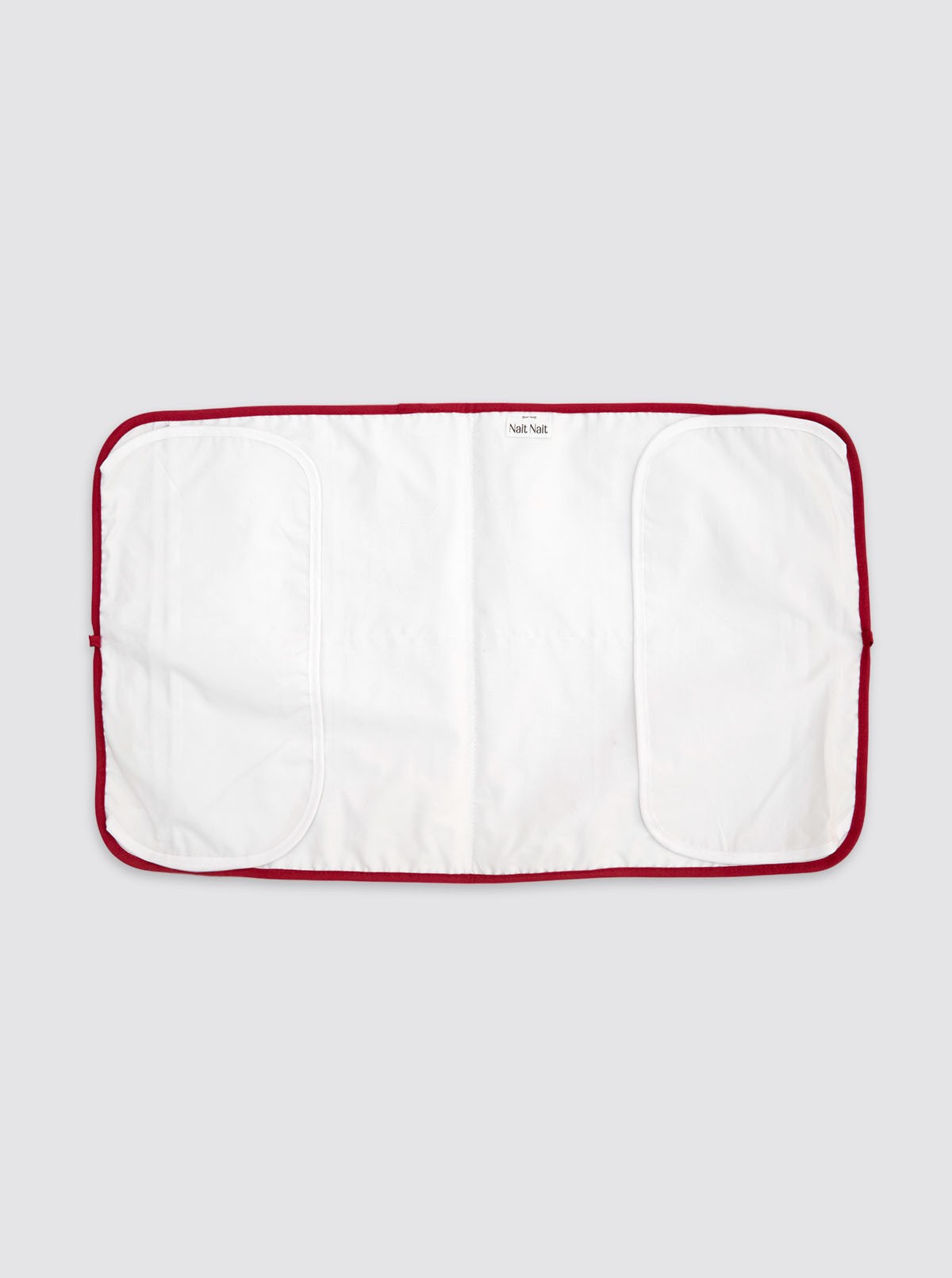 Sac organisateur de vêtements Nina bordeaux à fleurs