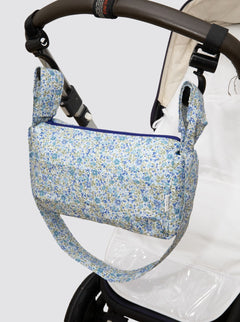 Small Blue Bibi Flower Trolley Bag