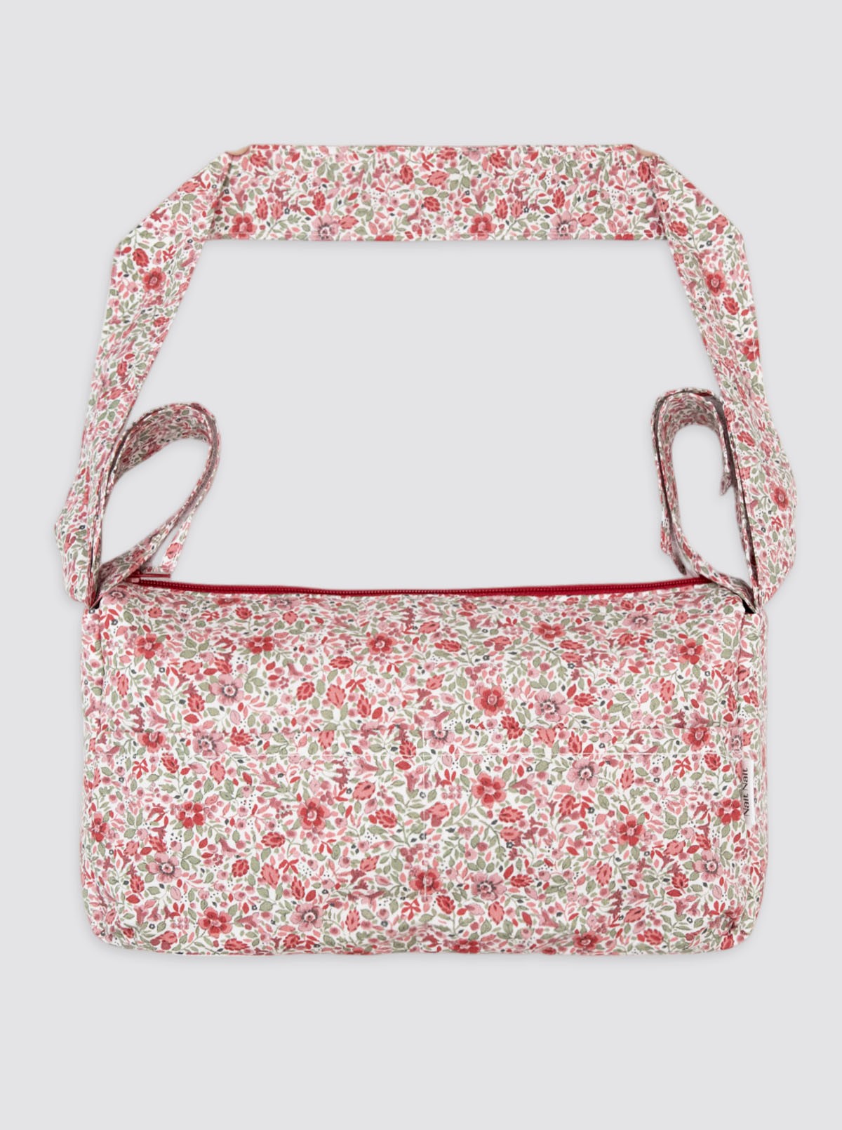 Small Red Flower Bibi Shopping Bag