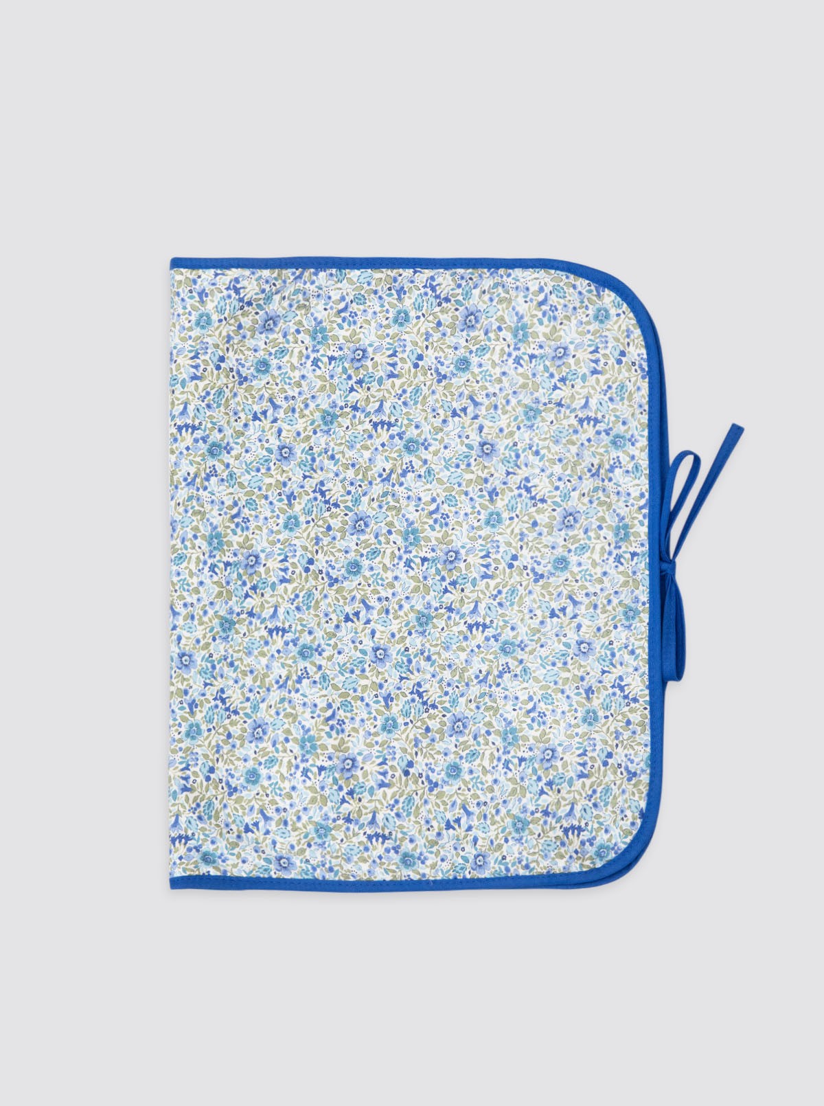 Bibi Blue Flower Clothes Organizer Bag