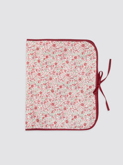 Red Bibi Flower Clothes Organizer Bag