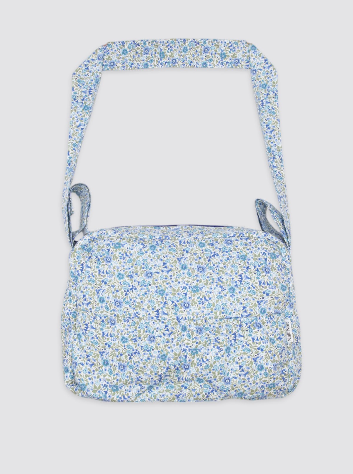 Large Flower Bibi Blue Cart Bag