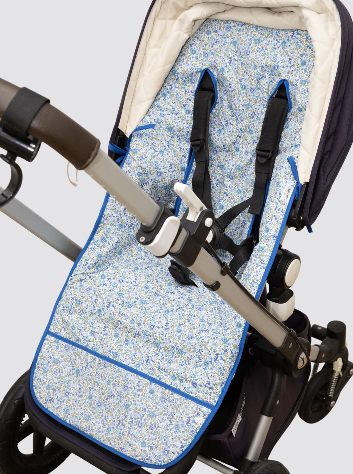 Funda de Verano Silla Universal Flor Bibi Azul