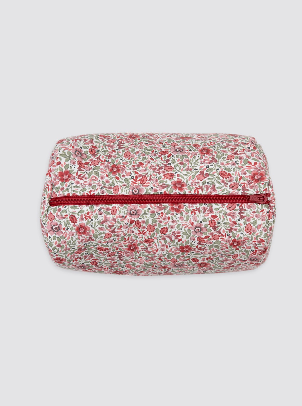 Red Bibi Flower Toiletry Bag