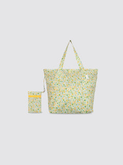 Small Beach Bag with Nice Yellow Flowers