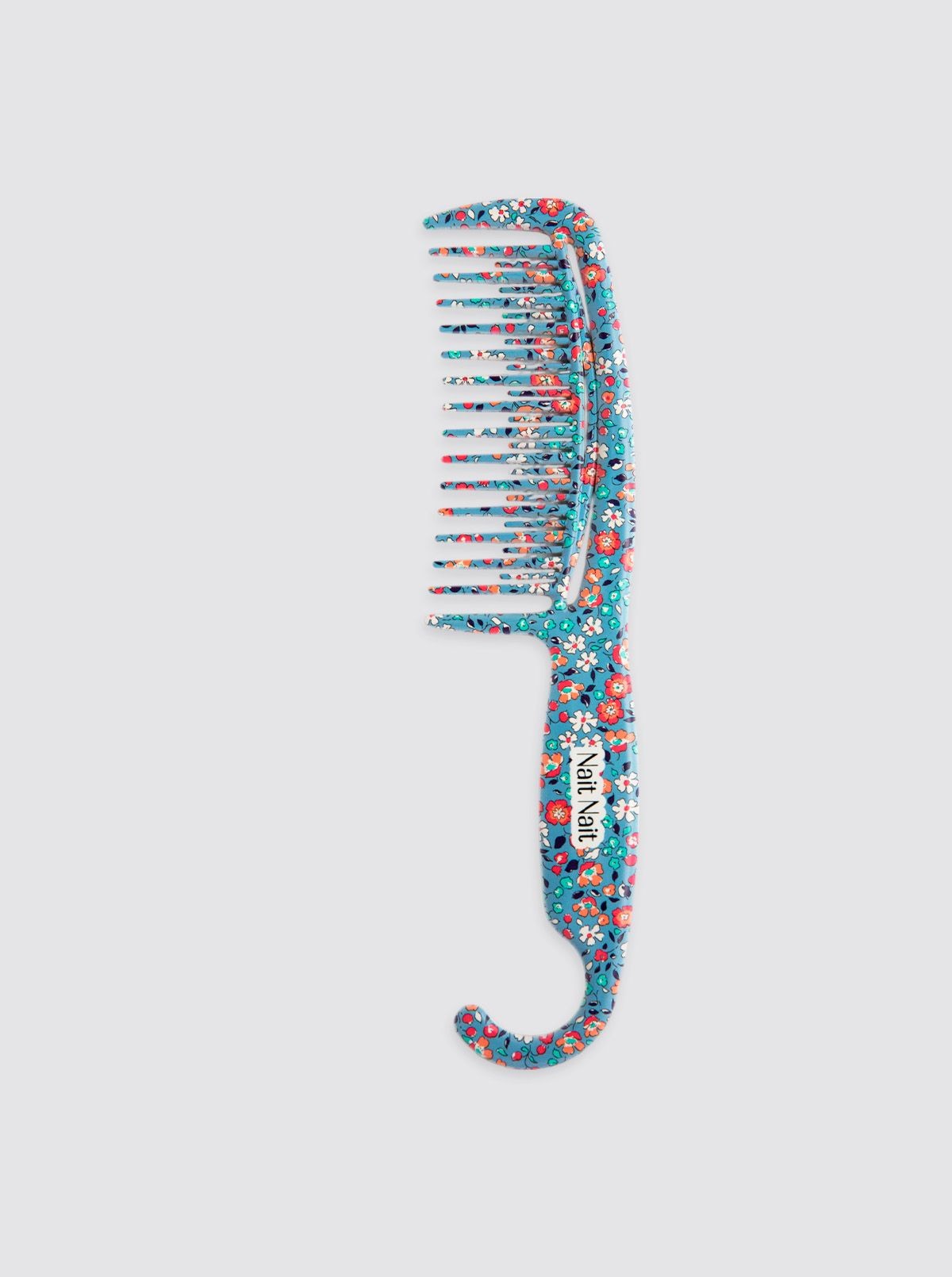 Peine Ducha Flores Palermo Azul