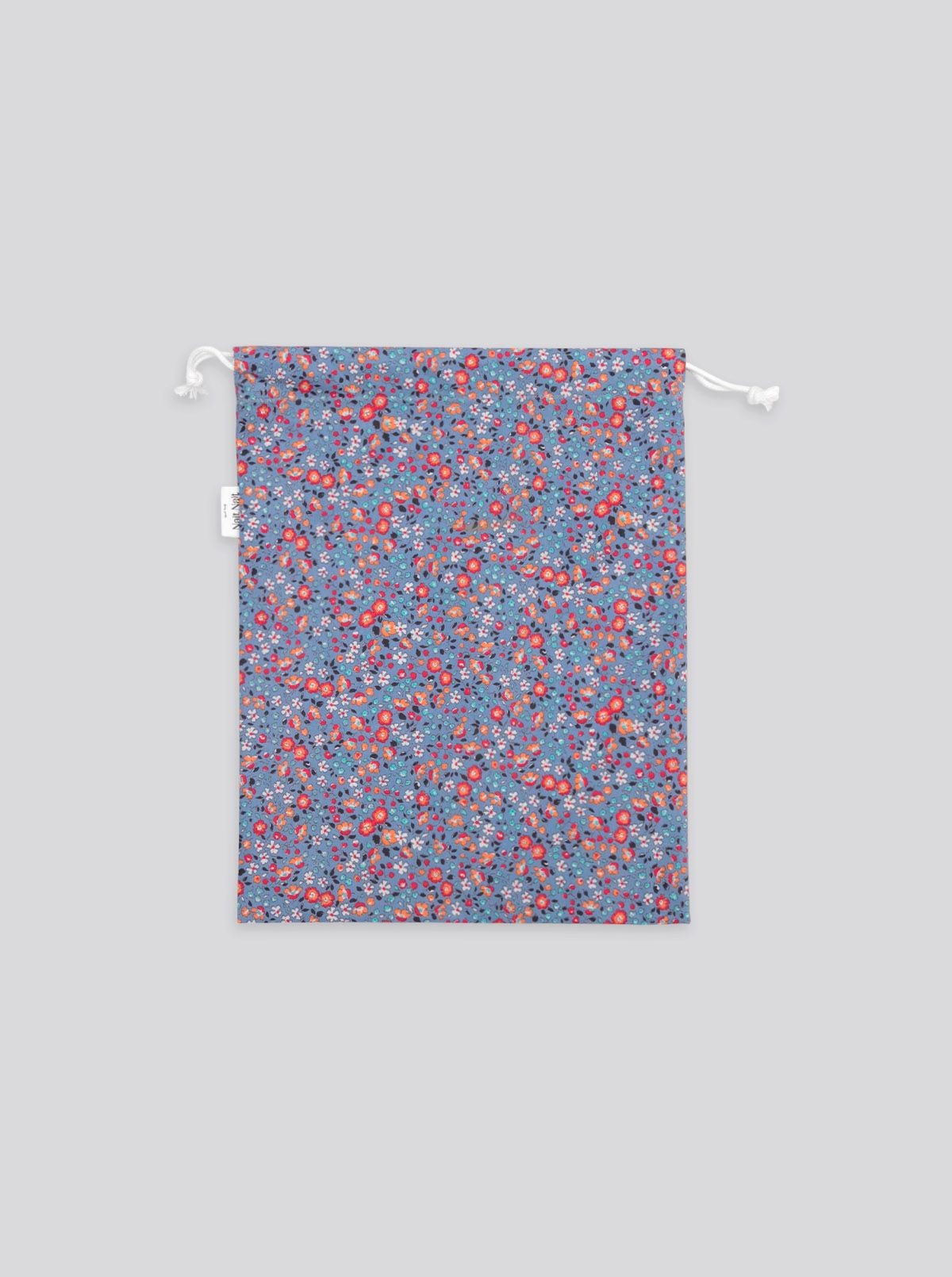 Small Bag Flowers Palermo Blue