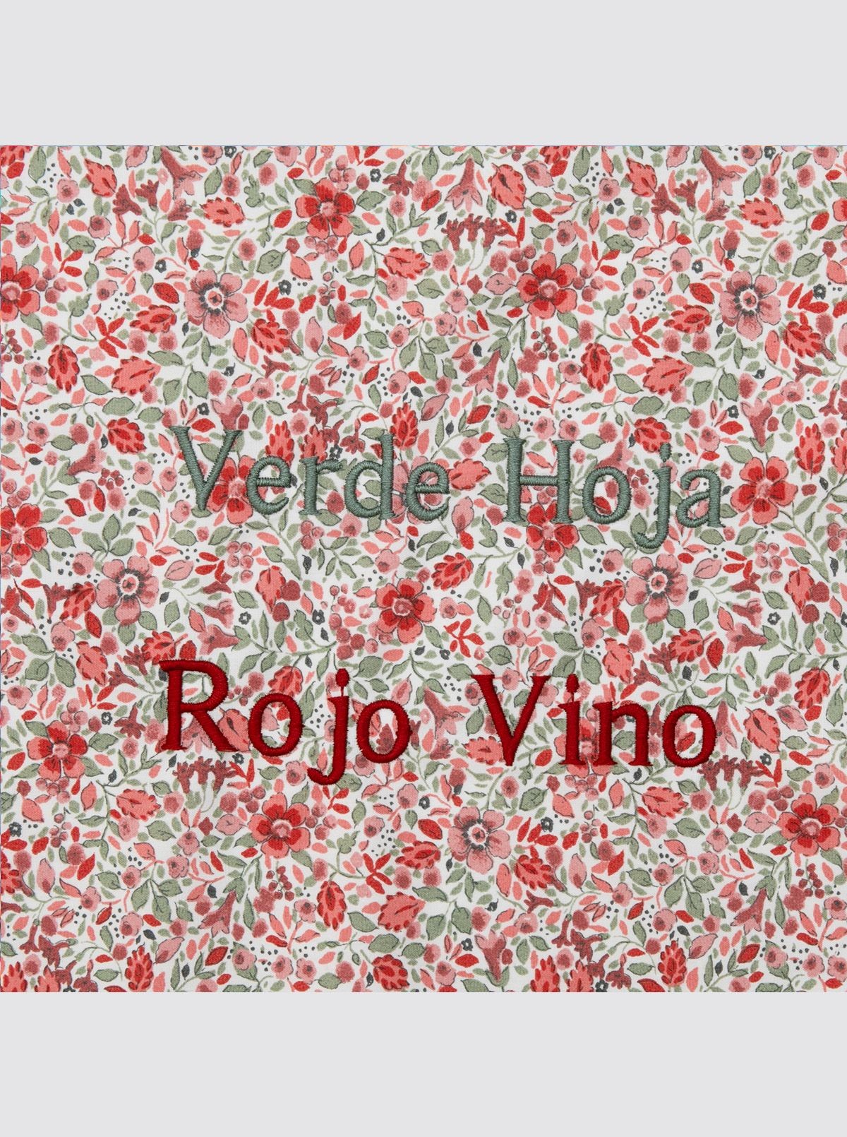 Funda para hamaca Babybjörn con Saco Flor Bibi Roja