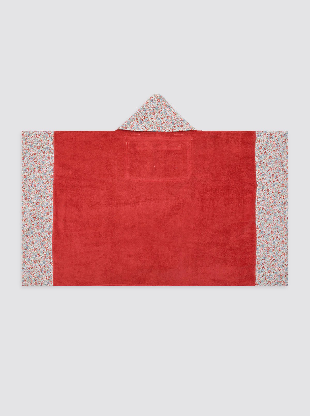 Rouleau de plage Mini fleurs jolies rouges