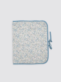 Blue Floral Clothes Organizer Bag for Girls