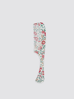 Nina Bordeaux Flower Comb