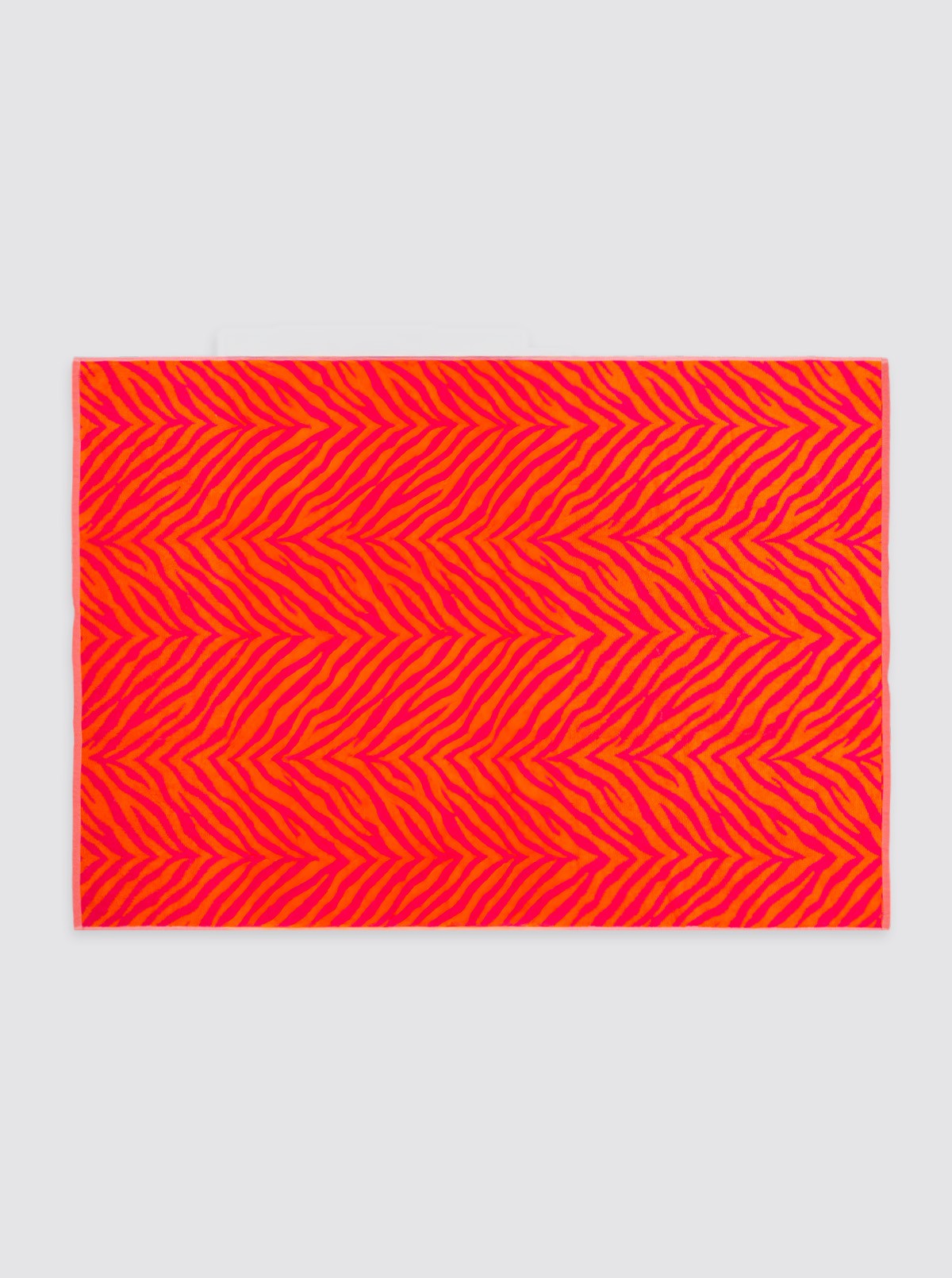 Large Pink Animal Print Beach Towel