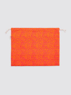 Talega Grande Animal Print Rosa